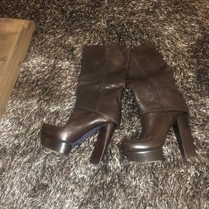 💕Dark brown Italian made boots💕